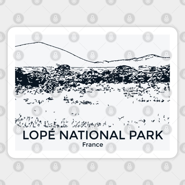 Lopé National Park - Gabon Magnet by Lakeric
